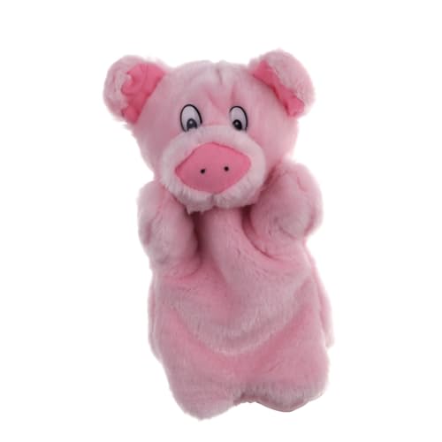Rouloudun Schweinepuppen Cartoon Tierplüsch Handpuppen für Geschichten erzählen interaktive Spielzeug Kinder Handpuppenhandschuhe von Rouloudun