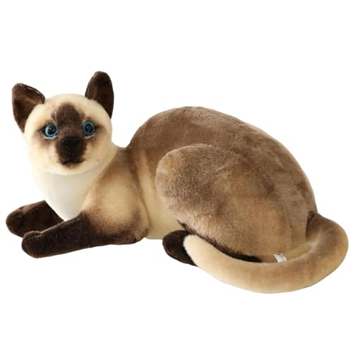 Siamese Cat Plush 10in Realistic Lying Haltung Siamese Katze gefüllt tierhautfreundlich atmungsaktiv Siamese Cat Plush 10in Realistic Lying Haltung Siamese Katze gefüllt tierhautfreundlich atmungsaktiv von Rouloudun