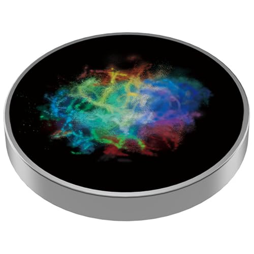 Spinning Top Starry Mini Luminous Edelstahl Stress Relief Spin Top polierte tragbare Spinnhöfe für Erwachsene Kinder Geburtstagsgeschenk, Style1 Spinning Top Starry Mini Luminous Edelstahl Stress Relief Spin Top polierte tragbare Spinnhöfe für Erwachsene Kinder Geburtstagsgeschenk, Style1 von Rouloudun