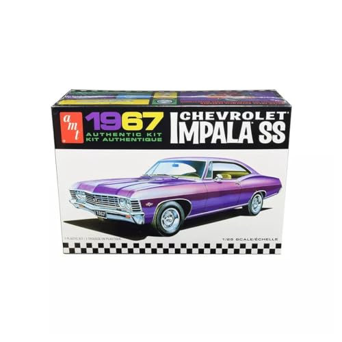 Round2 AMT981/12 1/25 1967er Chevy Impala SS, Fabrik, 1:25 von Platz