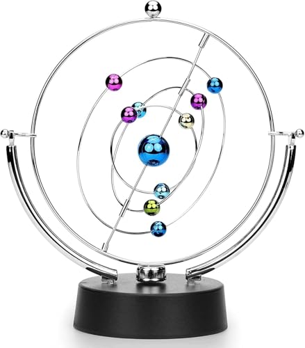Roundsky Kinetische Kunst Asteroid - Elektrischnisches Perpetuum Mobile Schreibtischspielzeug Heim Dekoration Roundsky Kinetische Kunst Asteroid - Elektrischnisches Perpetuum Mobile Schreibtischspielzeug Heim Dekoration von Roundsky