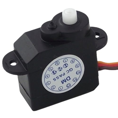 Roxvue 1 Stück Neuer 2,1-G-Mini-Mikro-Servo 180-Grad-Drehung -S0020 2-G-Kunststoff-Mini-Servomotor 4,8 V-6 V Roxvue 1 Stück Neuer 2,1-G-Mini-Mikro-Servo 180-Grad-Drehung -S0020 2-G-Kunststoff-Mini-Servomotor 4,8 V-6 V von Roxvue