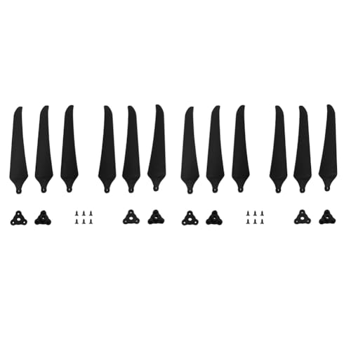 Roxvue 2Paar (2CW+2CCW) F1051 10 -Propeller für FPV 10 Langstrecken-Drohnen-Propeller Teile 3-Blatt von Roxvue