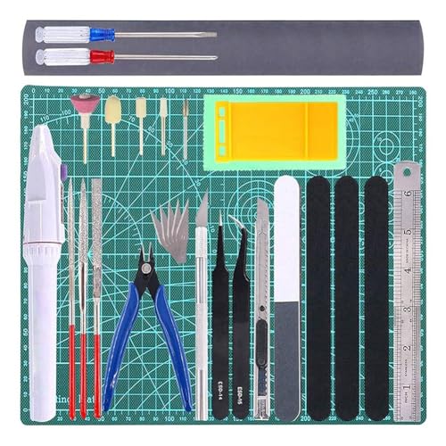 Roxvue 33-Teiliges Modell-Werkzeugset/Auto/Spielzeug-Modellbau-Werkzeug-Kombinationsset Roxvue 33-Teiliges Modell-Werkzeugset/Auto/Spielzeug-Modellbau-Werkzeug-Kombinationsset von Roxvue