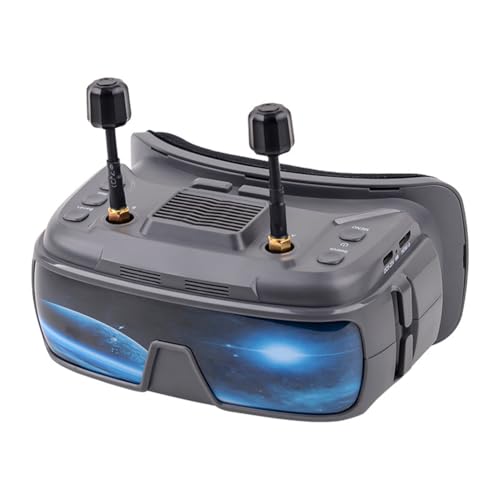 Roxvue 5.8G FPV-Brille mit HD-DVR, 3,5 1024 * 600 IPS-Bildschirm, Dual-Empfang, FPV-Drohnenbrille für FPV-Drohnen Roxvue 5.8G FPV-Brille mit HD-DVR, 3,5 1024 * 600 IPS-Bildschirm, Dual-Empfang, FPV-Drohnenbrille für FPV-Drohnen von Roxvue