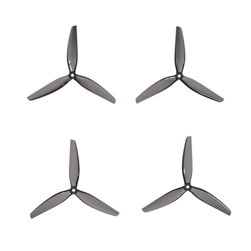 Roxvue 7,5 Tri-Blade-Propeller 4 Stück Transparentes CW/CCW Props für FPV-Racing-Drohnen und Brushless-Motoren Roxvue 7,5 Tri-Blade-Propeller 4 Stück Transparentes CW/CCW Props für FPV-Racing-Drohnen und Brushless-Motoren von Roxvue