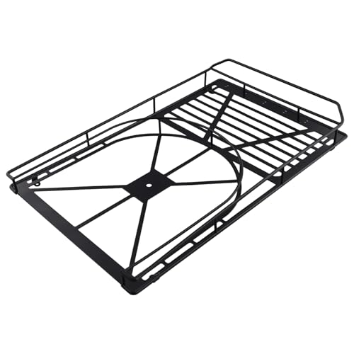 Roxvue Dachgepäckträger Aus Metall, Leichtes Ferngesteuertes Auto, Modifizierbare Teile für Axial SCX6 1/6 RC-Auto Roxvue Dachgepäckträger Aus Metall, Leichtes Ferngesteuertes Auto, Modifizierbare Teile für Axial SCX6 1/6 RC-Auto von Roxvue