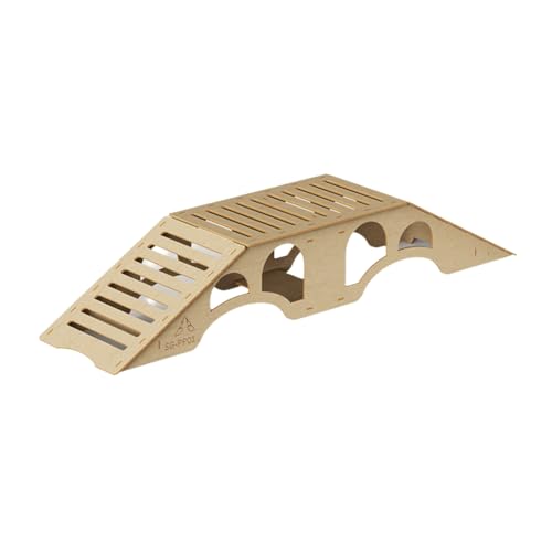 Roxvue Holzsimulation Offroad-Hindernisse für 1/16 1/18 1/24 RC Crawler Modellauto Erwachsene Kinderspielzeug Requisite -PP01 von Roxvue