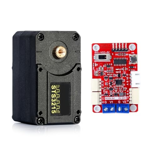 Roxvue STS3215 Servo 30KG Serial Bus Servos für SO-ARM100 Roboterarm 30KG Hochdrehmoment-Intelligent-Bus-Servo TTL mit FE-URT-1 Programmierung Hohe Präzision Drehmoment Programmierbares Feedback von Roxvue