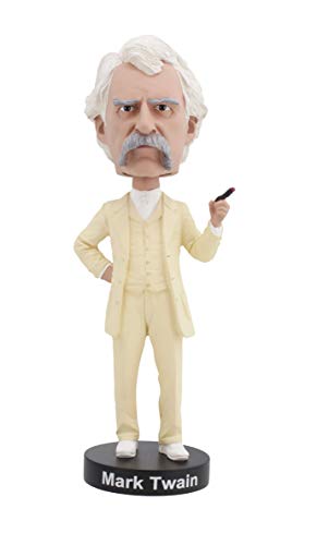 Royal Bobbles - Wackelkopffigur Mark Twain von Royal Bobbles