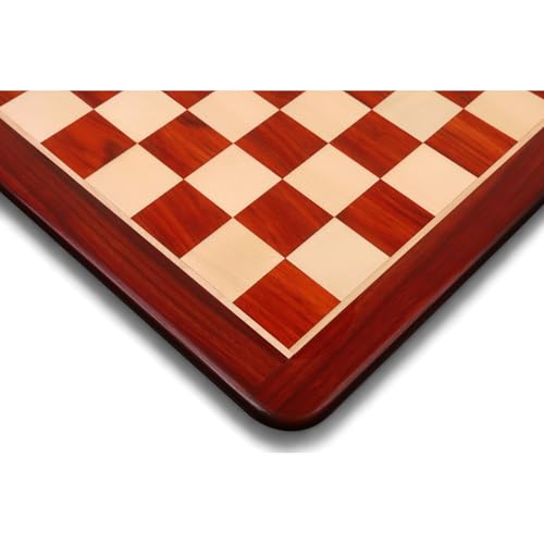 Royal Chess Mall - 25“ Großes Schachbrett aus Knospenpalisander & Ahornholz - 65 mm Quadrat Royal Chess Mall - 25“ Großes Schachbrett aus Knospenpalisander & Ahornholz - 65 mm Quadrat von Royal Chess Mall
