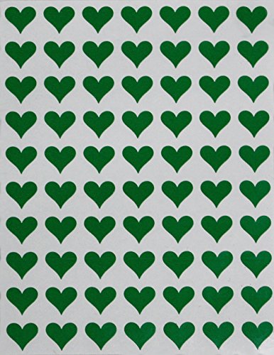 Herzaufkleber Grün 13 mm - Sticker in Herzform permanent klebende Etiketten 1050 Vorteilspack von Royal Green Herzaufkleber Grün 13 mm - Sticker in Herzform permanent klebende Etiketten 1050 Vorteilspack von Royal Green von Royal Green