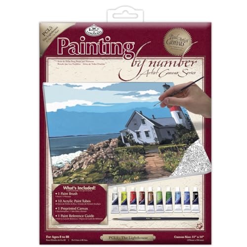Royal & Langnickel PCL5 - Malen nach Zahlen Künstler Leinwand Serie - Der Leuchtturm Large Royal & Langnickel PCL5 - Malen nach Zahlen Künstler Leinwand Serie - Der Leuchtturm Large von Royal & Langnickel