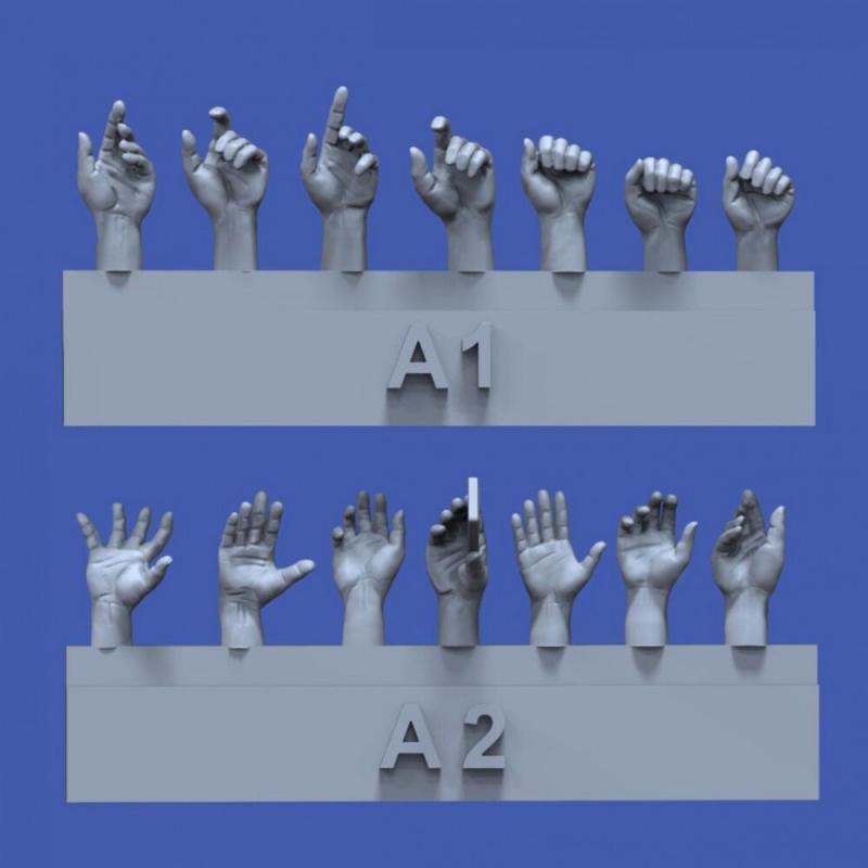 Assorted hands set No.1 Assorted hands set No.1 von Royal Model