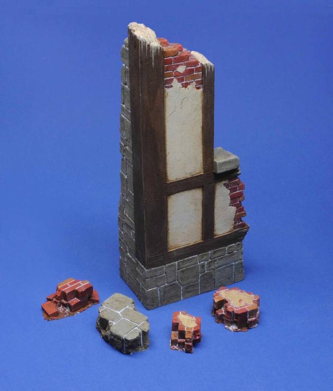 German house ruin corner von Royal Model