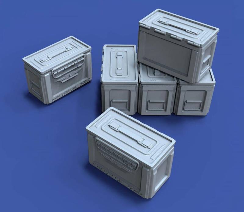 U.S. 50 Cal. Ammo Boxes von Royal Model
