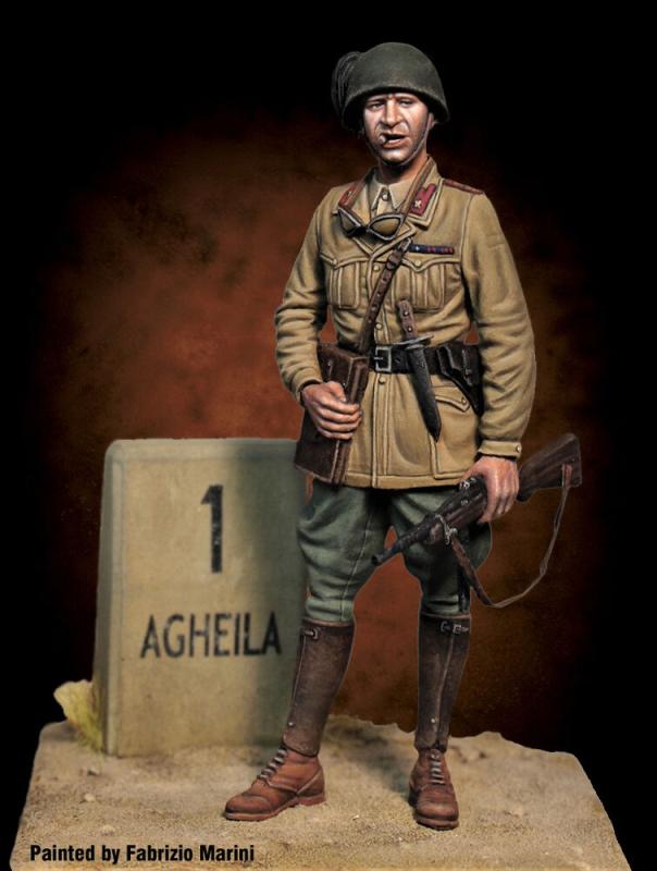 Ufficiale Bersaglieri - Tripoli 1941 Ufficiale Bersaglieri - Tripoli 1941 von Royal Model