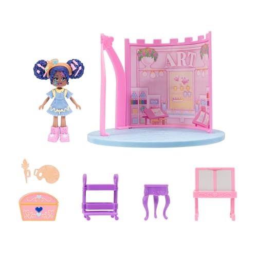 Royale High Art Class Spielset – 1 Puppe, 6 Zubehörteile – 1 Überraschungswasserenthüllung – passt in das Schloss-Spielset – Virtueller Artikelcode enthalten – ab 5 Jahren von Royale High