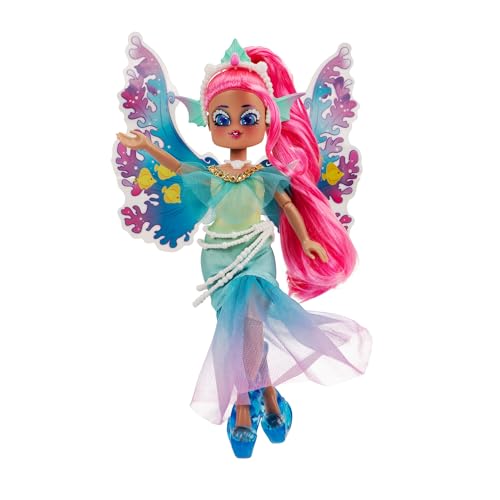 Royale High RYH0022 - Mermia die Wasserfee, 23 cm Fashion Doll, offizielles Spielset mit digitalem Spielcode, Mehrfarbig/Meereswellen (Ocean Tides) von Royale High