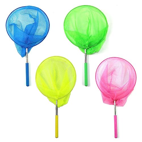 Roysmart Teleskop Kinder Kescher, 4er-Pack Kinder Schmetterling Net mit Teleskopstange, Outdoor Ideal Zum Fangen von Insekten Angeln Outdoor Gartenaktivitäten Natur Wissenschaft Exploration Werkzeug Roysmart Teleskop Kinder Kescher, 4er-Pack Kinder Schmetterling Net mit Teleskopstange, Outdoor Ideal Zum Fangen von Insekten Angeln Outdoor Gartenaktivitäten Natur Wissenschaft Exploration Werkzeug von Roysmart