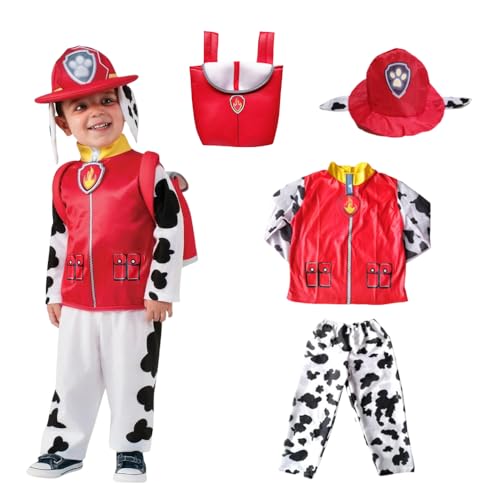 Rppiup Faschingskostüme kinder, Hund-Tierschau-Kostüm für Kind, Kostüm für Jungen Zeichentrickfilm, Kostüm Dress Ups Cosplay für marshall Karneval Christmas Part Rppiup Faschingskostüme kinder, Hund-Tierschau-Kostüm für Kind, Kostüm für Jungen Zeichentrickfilm, Kostüm Dress Ups Cosplay für marshall Karneval Christmas Part von Rppiup