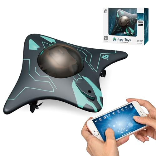 Rppiup Ferngesteuertes Boot mit Kamera, Wasserspielzeug Fernsteuerboot Mobiltelefonsteuerung, RC Rennboot mit LED Lichtern, Ferngesteuertes Spielzeug für Kinder und Erwachsene Rppiup Ferngesteuertes Boot mit Kamera, Wasserspielzeug Fernsteuerboot Mobiltelefonsteuerung, RC Rennboot mit LED Lichtern, Ferngesteuertes Spielzeug für Kinder und Erwachsene von Rppiup