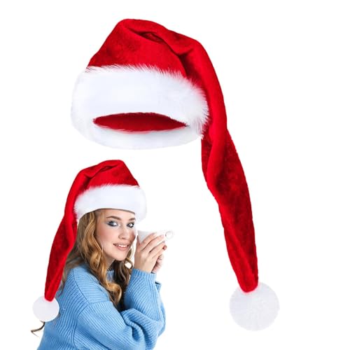 Lange Nikolausmütze, Weiche Samt Weihnachtselfen Lange Hüte, Uni Erwachsene Cosplay Kostüm, Weihnachtsmützen Halten Warm Winter, Perfekte Weihnachten Nikolausmütze, Dekorativ, Für Weihnachten, Lange Nikolausmütze, Weiche Samt Weihnachtselfen Lange Hüte, Uni Erwachsene Cosplay Kostüm, Weihnachtsmützen Halten Warm Winter, Perfekte Weihnachten Nikolausmütze, Dekorativ, Für Weihnachten, von Rproonay
