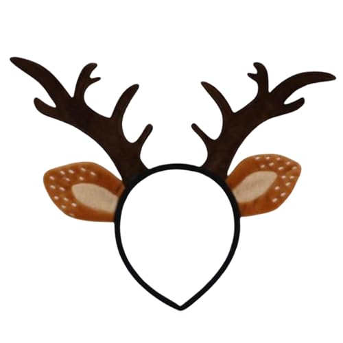 Rproonay Weihnachten Rentier Geweih Stirnband | Niedliches Hirschgeweih Weihnachten Stirnband für Urlaubsfotos | Weihnachtszubehör Boppers Hüte | Tierohren Stirnband für festliche Feiern & Partys Rproonay Weihnachten Rentier Geweih Stirnband | Niedliches Hirschgeweih Weihnachten Stirnband für Urlaubsfotos | Weihnachtszubehör Boppers Hüte | Tierohren Stirnband für festliche Feiern & Partys von Rproonay