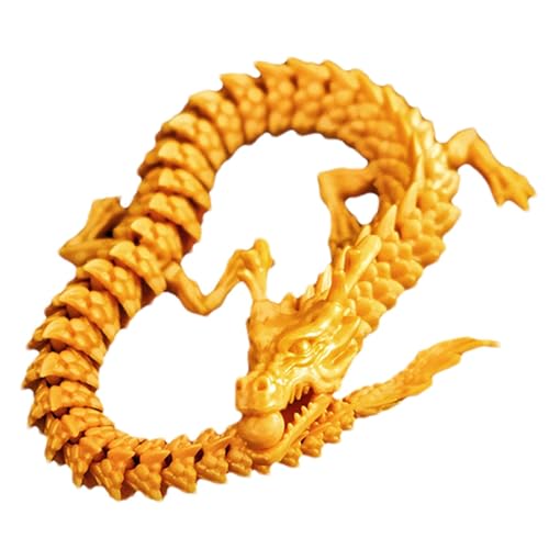 Rrlihjgu, beweglicher Drache, Flexible Gelenke, Dekoration, Drache, Bedruckt, Drachenfiguren, Spielzeug, Dekoration Rrlihjgu, beweglicher Drache, Flexible Gelenke, Dekoration, Drache, Bedruckt, Drachenfiguren, Spielzeug, Dekoration von Rrlihjgu