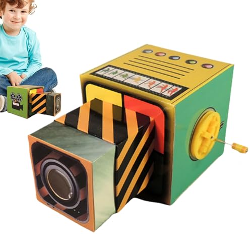 Rrlihjgu Animation Projector Craft Toy, Animation Projector Craft Kit | Animation Projector Crafting Educational Science Toy - Entwickeln Sie feine Fähigkeiten Mädchen Lernprojekt für Kindergarten von Rrlihjgu
