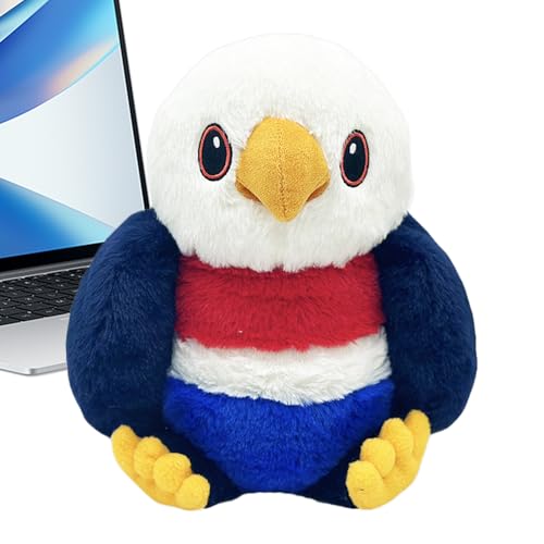 Rrlihjgu Eagle Plüschspielzeug, ausgestopftes Tierplüsch - Plüschfigur,Entzückende realistische ausgestopfte Tierpuppe für Wohnzimmer, Schlafzimmer, Tisch, Studium oder Kindergarten Rrlihjgu Eagle Plüschspielzeug, ausgestopftes Tierplüsch - Plüschfigur,Entzückende realistische ausgestopfte Tierpuppe für Wohnzimmer, Schlafzimmer, Tisch, Studium oder Kindergarten von Rrlihjgu
