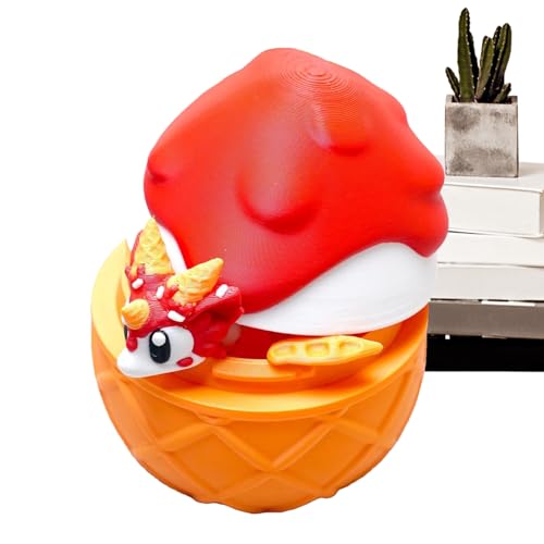 Rrlihjgu Ei | 3D Modelle | Artikuliertes Poseables Tier Spielzeug | Deko Für Jugendliche Reise Büro Schule Auto Kinder Innenraum von Rrlihjgu