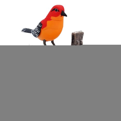 Rrlihjgu Elektronischer Vogel als Haustier,Stiftehalter Mit Vogelgezwitscher - Dekorativer Realistischer Haustiervogel Für Schulkinder Kinderzimmer Wohnzimmer Küche Erwachsene Geburtstag Rrlihjgu Elektronischer Vogel als Haustier,Stiftehalter Mit Vogelgezwitscher - Dekorativer Realistischer Haustiervogel Für Schulkinder Kinderzimmer Wohnzimmer Küche Erwachsene Geburtstag von Rrlihjgu