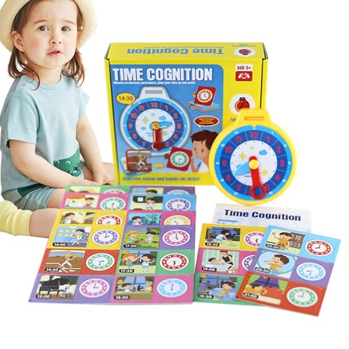 Rrlihjgu Lernuhr für Kinder, Lernuhren für Kinder, Lernuhr zur Zeitangabe, Lernspielzeug, Lernspiele für Kinder, Uhrspielzeug mit Rrlihjgu Lernuhr für Kinder, Lernuhren für Kinder, Lernuhr zur Zeitangabe, Lernspielzeug, Lernspiele für Kinder, Uhrspielzeug mit von Rrlihjgu