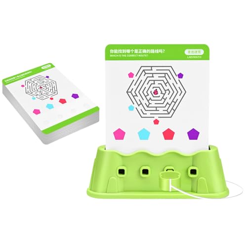 Rrlihjgu Logik-Puzzlespiel, Flash-Karten für Kinder, kreative Lernkarten im Vorschulalter für kleine Kinder, lustige Logikspiele für Kleinkinder, von Rrlihjgu