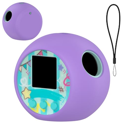 Rrlihjgu Schutzhülle für Spielzeug, digital, interaktiv, Silikon, interaktiv, digital, interaktiv, Schutzabdeckung für virtuelle Haustiermaschine, weiche Schutzhülle von Rrlihjgu