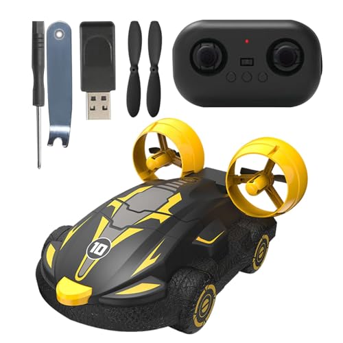 Rrlihjgu Spielzeugauto mit Fernbedienung, Kinder Fernbedienung Car - Tragbares RC -Auto wasserdichte Drift Auto,Hovercraft Stunt Autofahrzeug, Kinderspielzeug zum Weihnachtsgeburtstag von Rrlihjgu