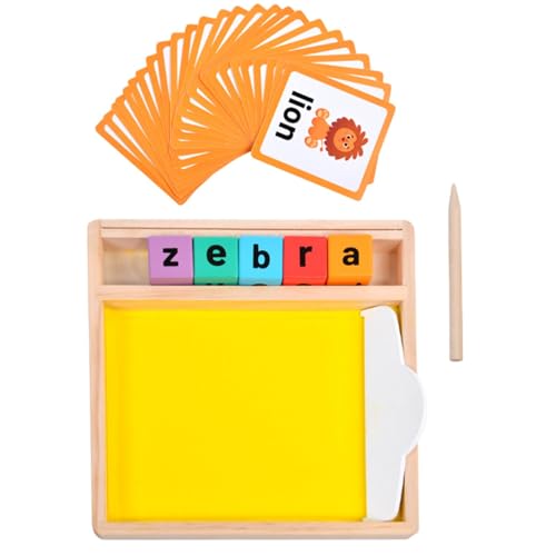 Rrlihjgu Tablett für Kinder, Briefablett für Kinder, Buchstabenformation aus Holz für Kinder, Lernspielzeug für Buchstaben, Rrlihjgu Tablett für Kinder, Briefablett für Kinder, Buchstabenformation aus Holz für Kinder, Lernspielzeug für Buchstaben, von Rrlihjgu