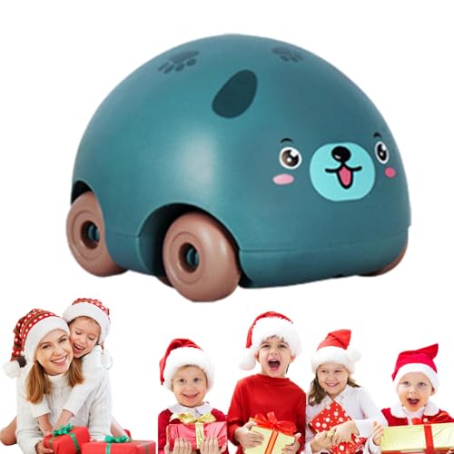 Rrlihjgu Tierauto für Kinder, Spielzeug für Kinder, Seilspielzeug für Kinder, Cartoon-Kinderspielzeug, niedliches Uhrenspielzeug, leichtes sensorisches Spielzeug zur Verbesserung der von Rrlihjgu