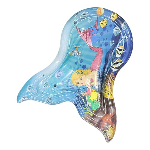 Rrlihjgu Wasserpad für Haustiere, Wasserspielmatte für Haustiere | Aufblasbare Outdoor-Haustiermatte - Faltbare Design-Wasserklopfmatte für Boden, Gras und Fliesen von Rrlihjgu
