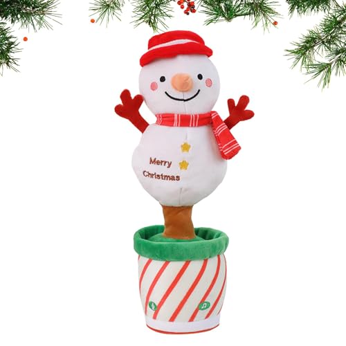 Rrlihjgu Weihnachts-Plüschspielzeug, tanzende Plüschtiere, elektrisch, tanzende Plüschpuppe, interaktives Spielzeug, multifunktionale Weihnachtsdekoration Rrlihjgu Weihnachts-Plüschspielzeug, tanzende Plüschtiere, elektrisch, tanzende Plüschpuppe, interaktives Spielzeug, multifunktionale Weihnachtsdekoration von Rrlihjgu