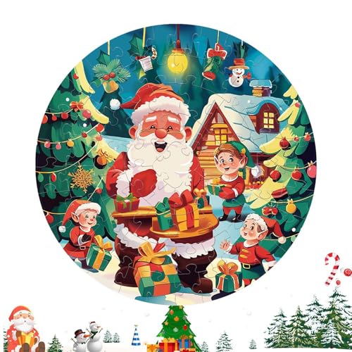 Rrlihjgu Weihnachtspuzzle für Kinder, Weihnachtspuzzle für Kinder, 70 Teile, 2D, jedes Stück ist ein einzigartiges Puzzle für den Vorabend Rrlihjgu Weihnachtspuzzle für Kinder, Weihnachtspuzzle für Kinder, 70 Teile, 2D, jedes Stück ist ein einzigartiges Puzzle für den Vorabend von Rrlihjgu