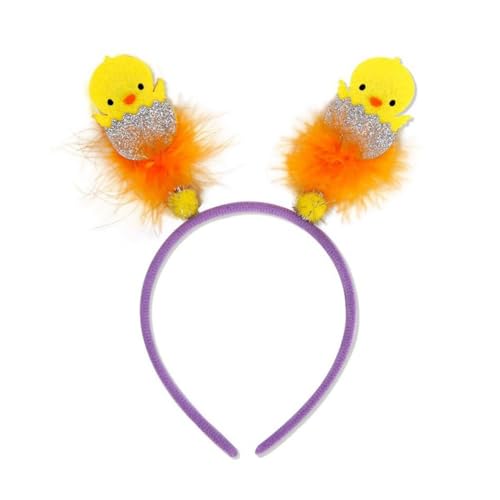 Rtyweth Osterhasen/Kükenohren-Haarbänder für Kinder und Erwachsene, Cosplay-Kostüm-Zubehör, Kinder-Haarband für Urlaub, Ostern, mit Hasenohren Rtyweth Osterhasen/Kükenohren-Haarbänder für Kinder und Erwachsene, Cosplay-Kostüm-Zubehör, Kinder-Haarband für Urlaub, Ostern, mit Hasenohren von Rtyweth