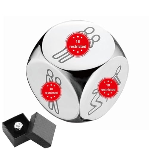 Valentinstagsgeschenke für Sie und Ihn, lustige Date-Nacht-Würfel, Geschenke für Freund, Freundin, Feinschmecker-Würfel, Stahl Valentinstagsgeschenke für Sie und Ihn, lustige Date-Nacht-Würfel, Geschenke für Freund, Freundin, Feinschmecker-Würfel, Stahl von Rtyweth