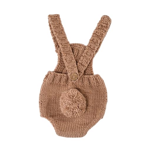 Baby-Fotografie-Requisiten, Kostüm, Neugeborene, Foto-Requisiten, Strick-Overall, Baby-Fotoshooting-Strampler, Baby-Foto-Shooting-Overall, Baby-Fotoshooting-Outfit von Ruarby