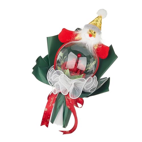 Handgefertigte transparente Luftballons, Blumenstrauß, Weihnachtsdekoration, für Kinder und Frauen, Festliches Zubehör Handgefertigte transparente Luftballons, Blumenstrauß, Weihnachtsdekoration, für Kinder und Frauen, Festliches Zubehör von Ruarby