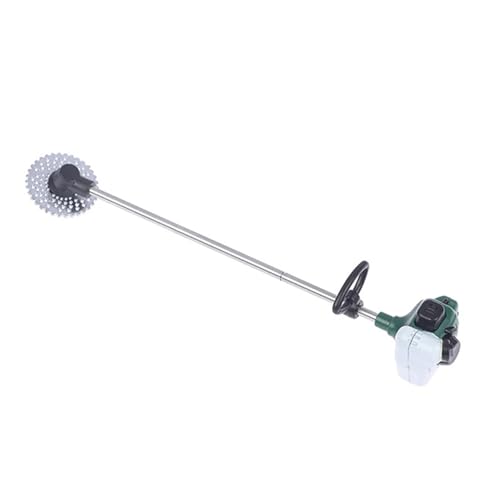 Miniatur-Rasen-Kettensäge für 1/12 Puppenhäuser, skalierte Rasenflächen, Sammlerstück, Puppenhäuser, Möbelzubehör, Kettensägenmodell von Ruarby