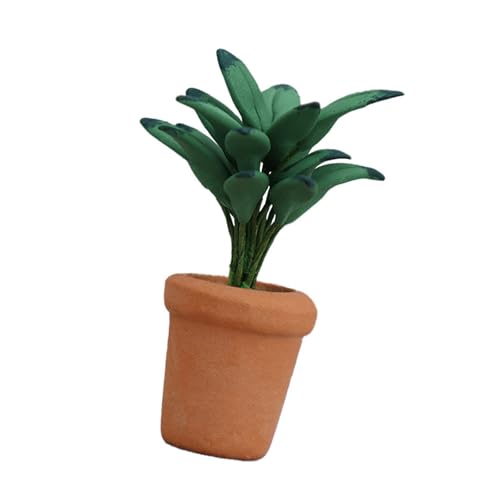 Praktisches kleines grünes Topfblumen-Ornament im Maßstab 1 12, tragbares Zubehör für Puppenhäuser, Dekoration, den täglichen Gebrauch, Miniatur-Topfpflanze Praktisches kleines grünes Topfblumen-Ornament im Maßstab 1 12, tragbares Zubehör für Puppenhäuser, Dekoration, den täglichen Gebrauch, Miniatur-Topfpflanze von Ruarby
