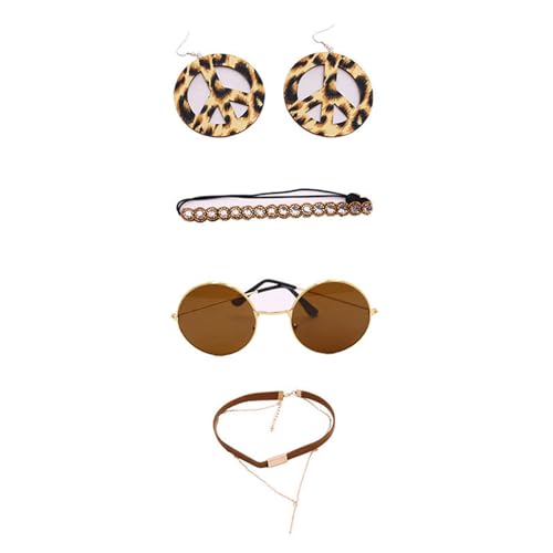 Ruarby Exotisches indisches Cosplay-Outfit-Set für Damen, mit handgefertigten Perlen, Choker-Quasten, Knöchelsocken, Ohrringen, Brille für Party, Festival, indisches Kostüm-Set Ruarby Exotisches indisches Cosplay-Outfit-Set für Damen, mit handgefertigten Perlen, Choker-Quasten, Knöchelsocken, Ohrringen, Brille für Party, Festival, indisches Kostüm-Set von Ruarby
