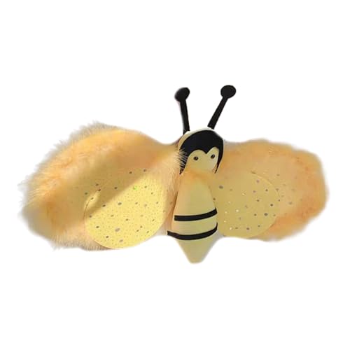 Ruarby Halloween-Kostüm für Prinzessinnen-Feen, Bienen/Schmetterling, Feenflügel, Geschenk für Kinder, Engel Ruarby Halloween-Kostüm für Prinzessinnen-Feen, Bienen/Schmetterling, Feenflügel, Geschenk für Kinder, Engel von Ruarby